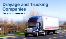 Drayage and Trucking Companies. Learn more.