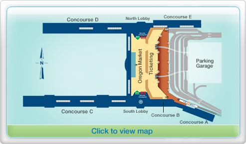 airport terminal map. Terminal Map