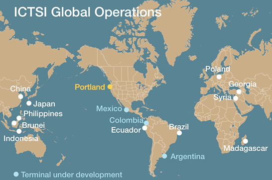 ICTSI terminals around the world